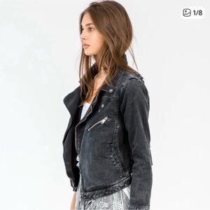 One Teaspoon Charcoal Vespa Jacket